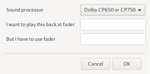 Calculating audio gain